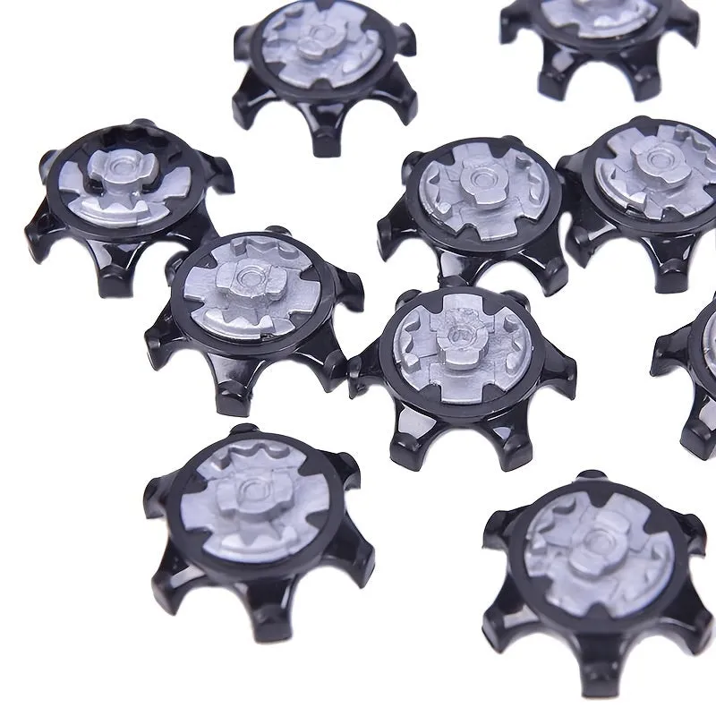 14pcs Replacement Spikes Cleats  Golf Shoes Black Spikes Golf Accessories