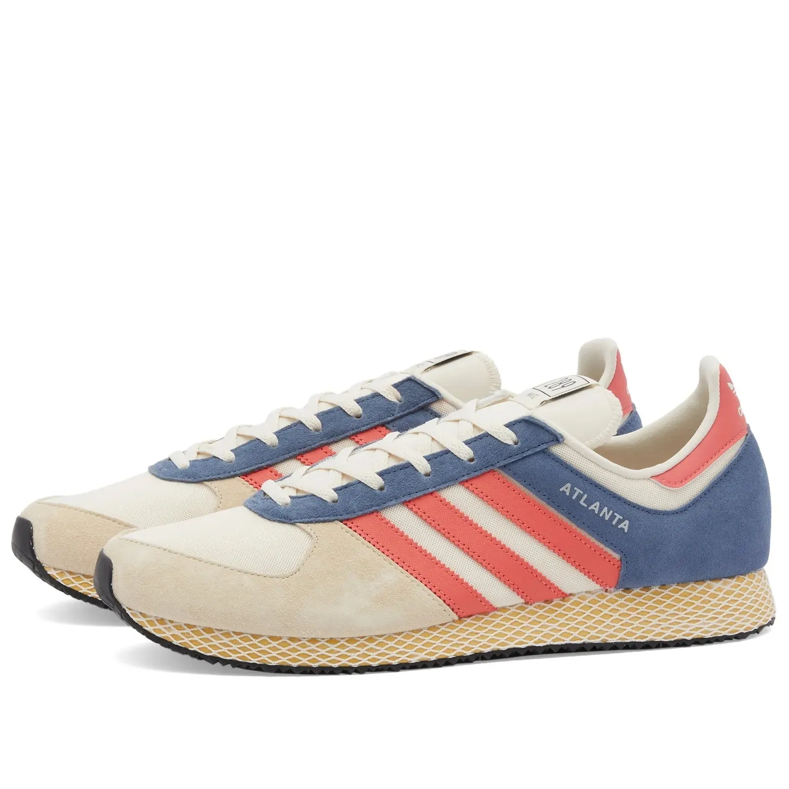 Adidas Atlanta sneakers, beige/dusty blue/pink