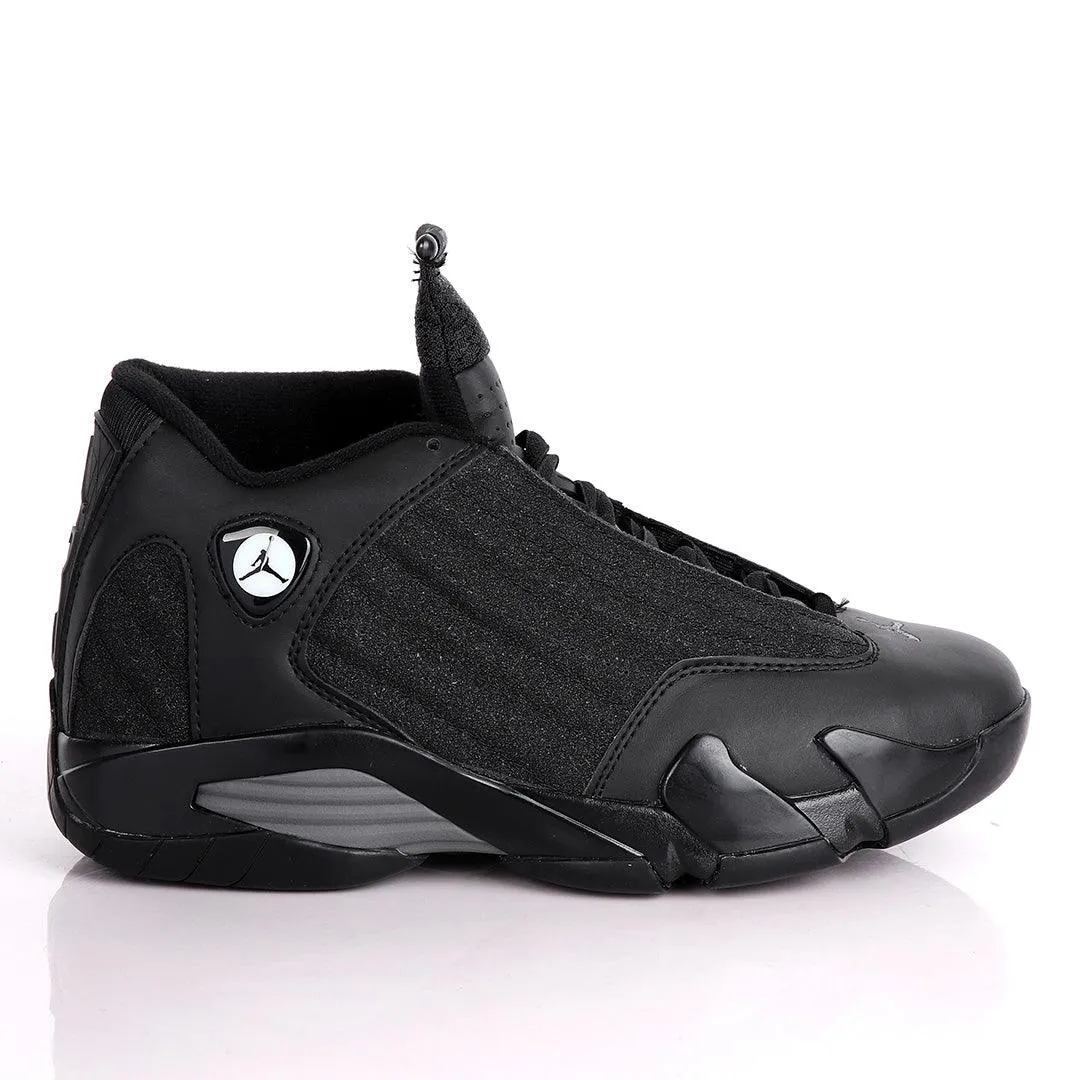 Air Jordan 14 Retro All Black Bumblebee Bourdon Sneakers