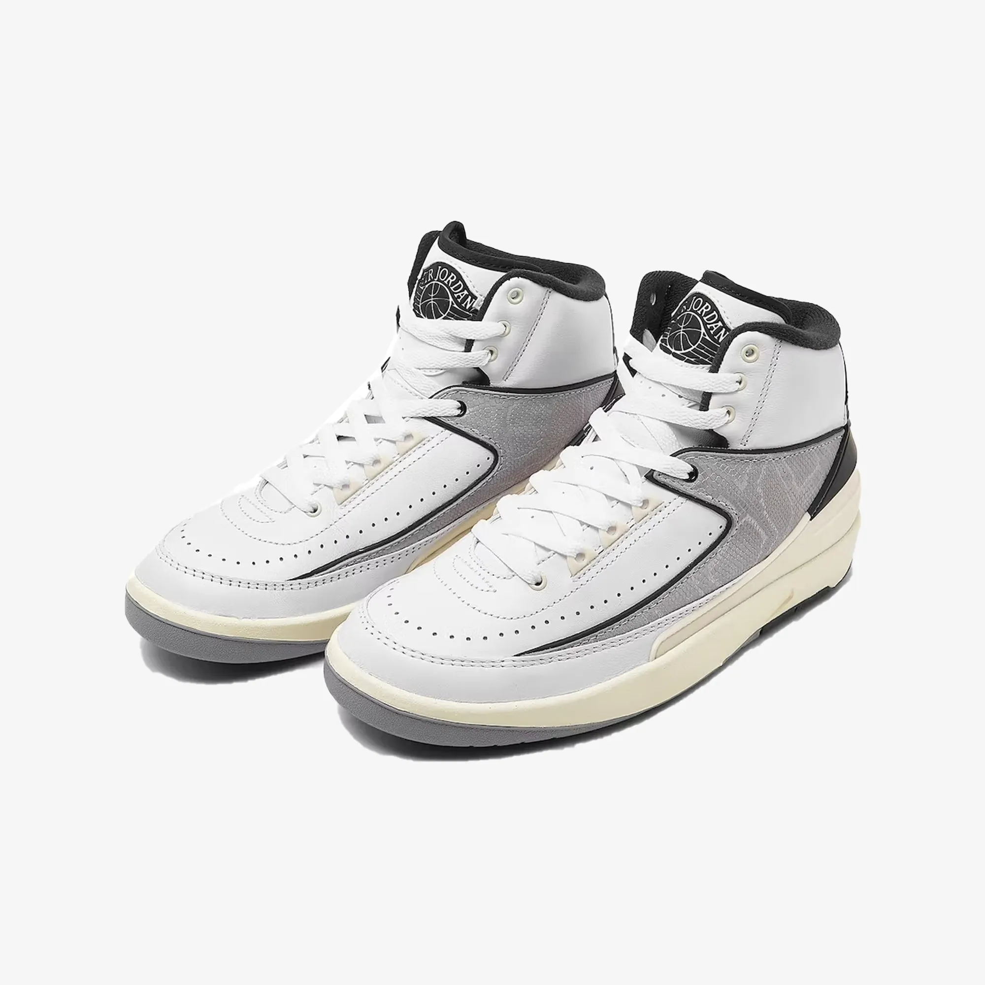 AIR JORDAN 2 RETRO 'WHITE/FIRE RED-BLACK-SAIL'