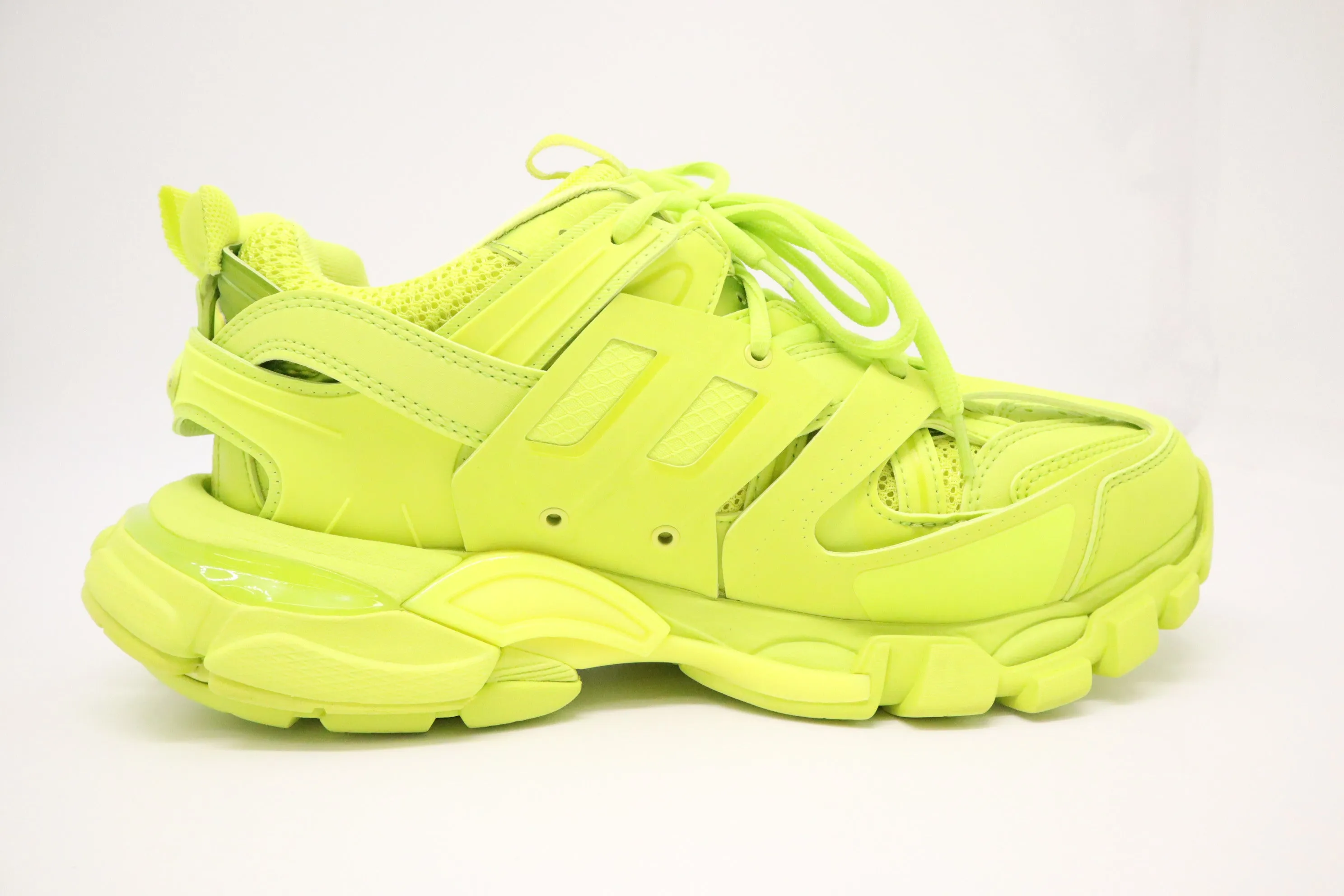 Balenciaga Track Sneakers in Fluo Yellow