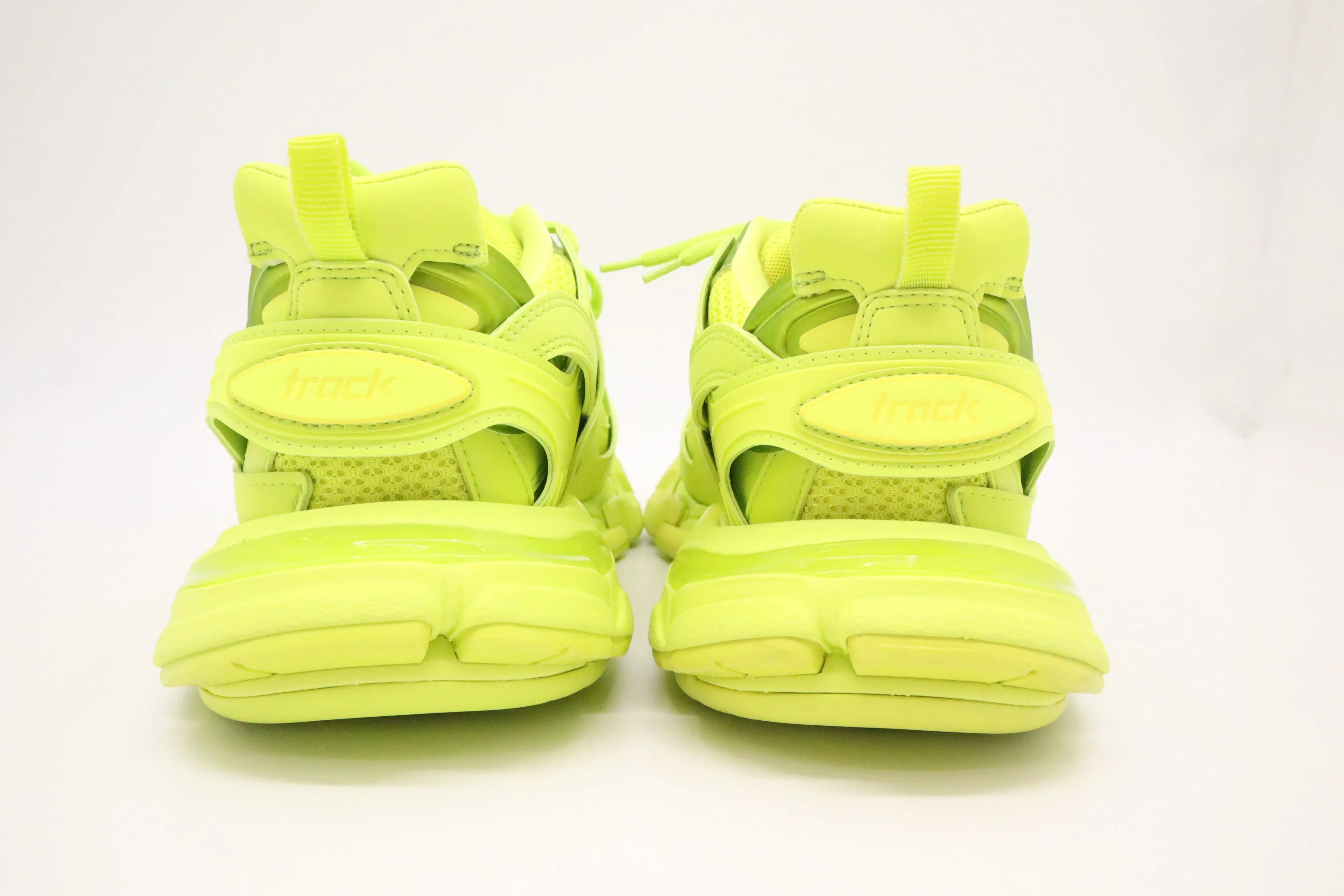 Balenciaga Track Sneakers in Fluo Yellow