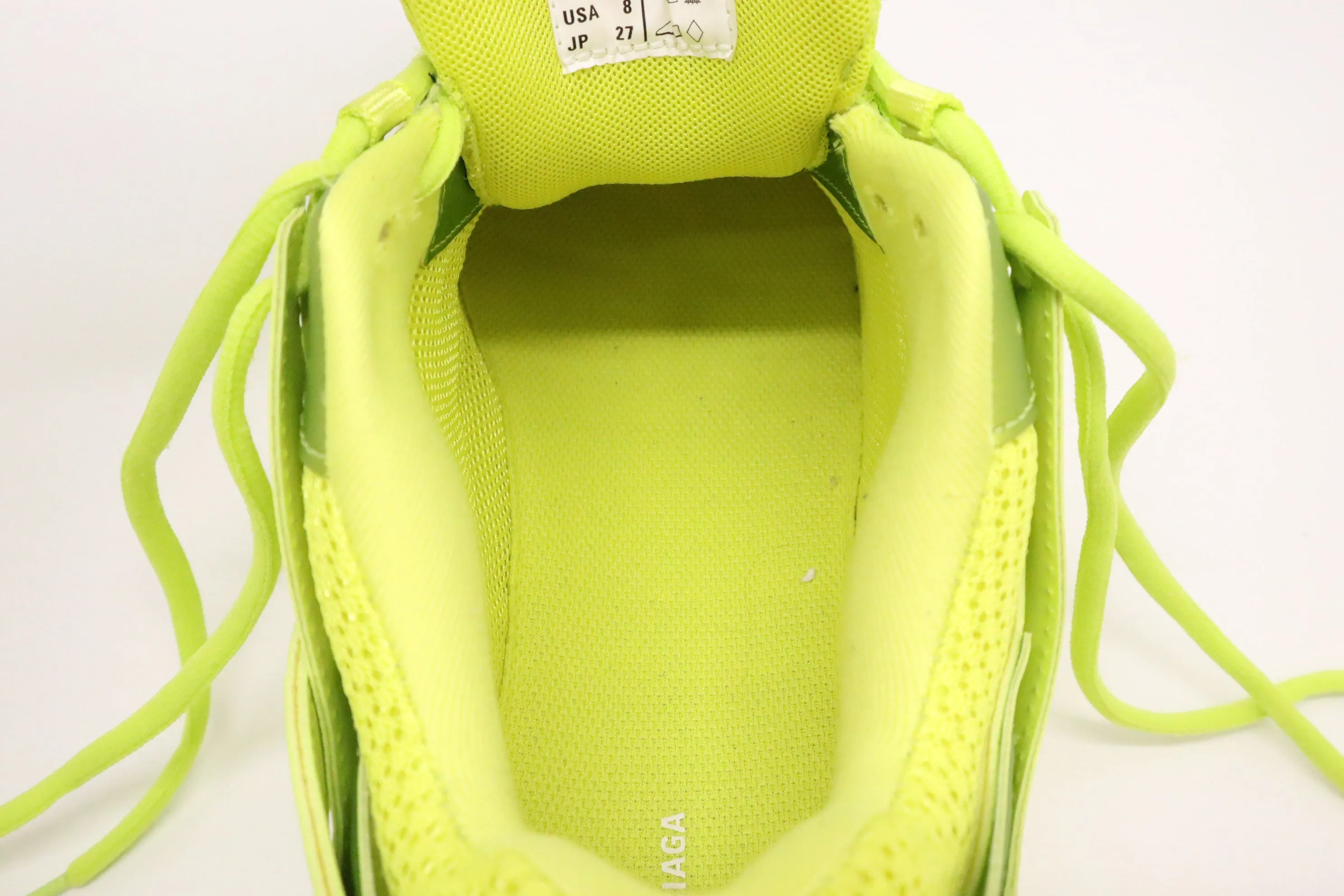 Balenciaga Track Sneakers in Fluo Yellow