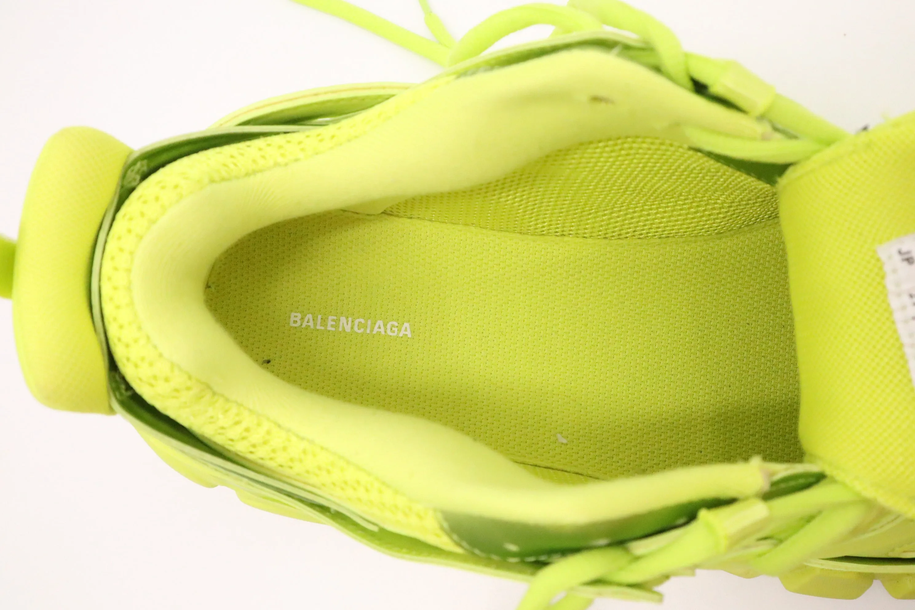 Balenciaga Track Sneakers in Fluo Yellow