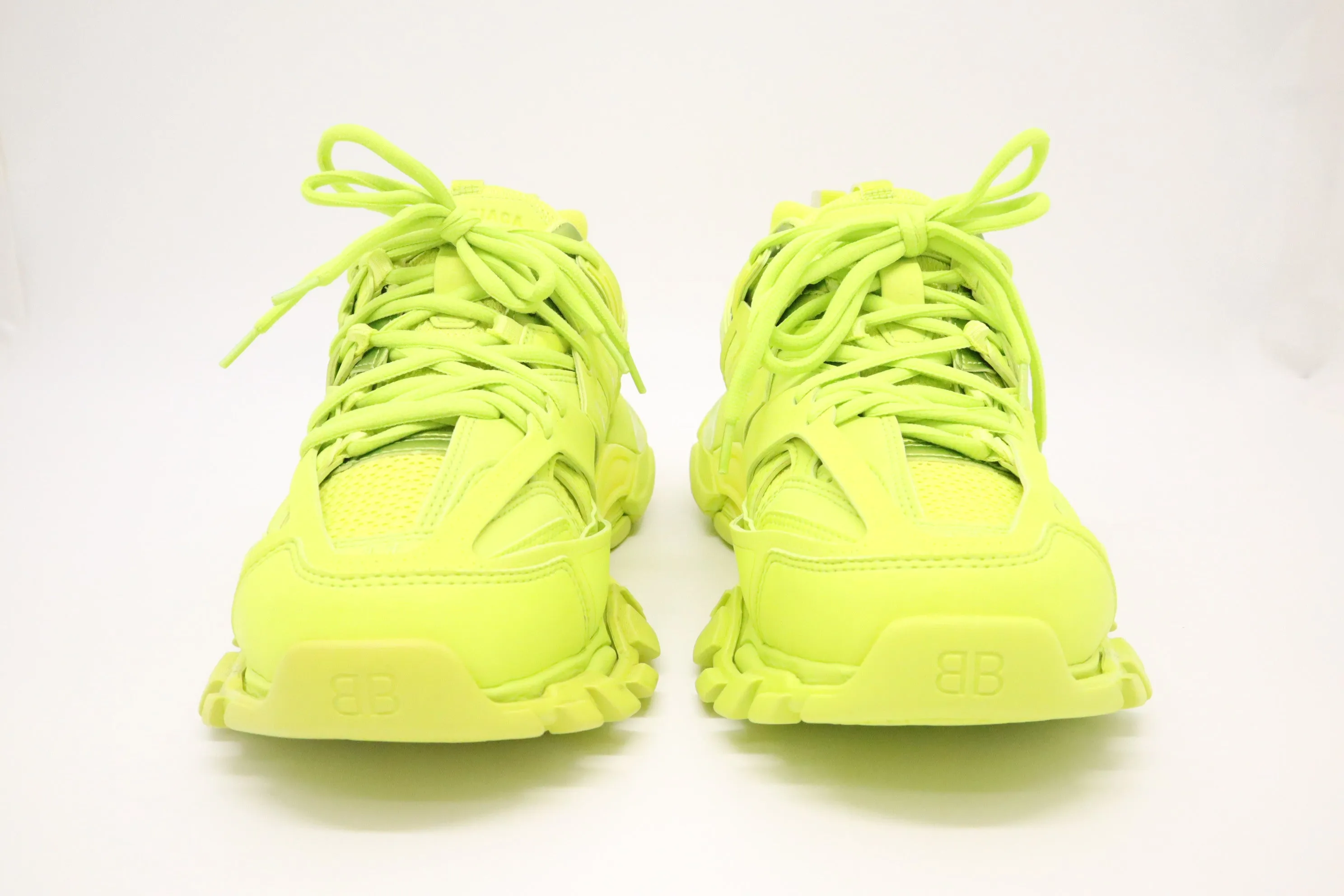 Balenciaga Track Sneakers in Fluo Yellow