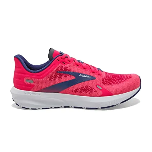 Brooks Women’s Launch 9 Neutral Running Shoe - Pink/Fuchsia/Cobalt - 8