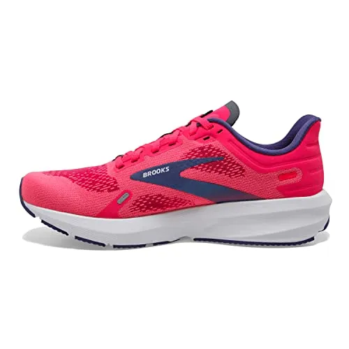 Brooks Women’s Launch 9 Neutral Running Shoe - Pink/Fuchsia/Cobalt - 8