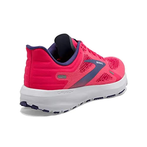 Brooks Women’s Launch 9 Neutral Running Shoe - Pink/Fuchsia/Cobalt - 8