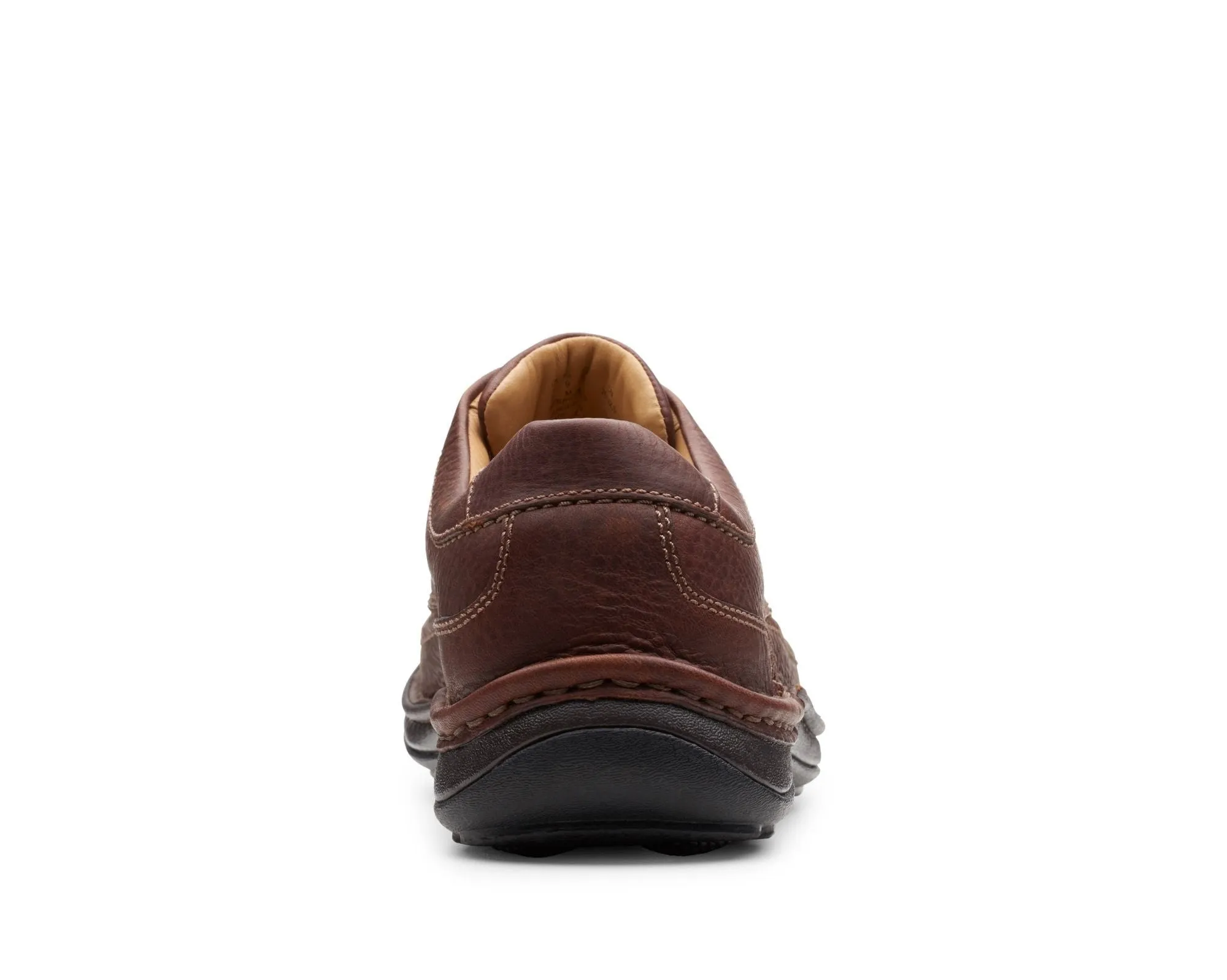 Clarks Nature Three Mahogany Leather