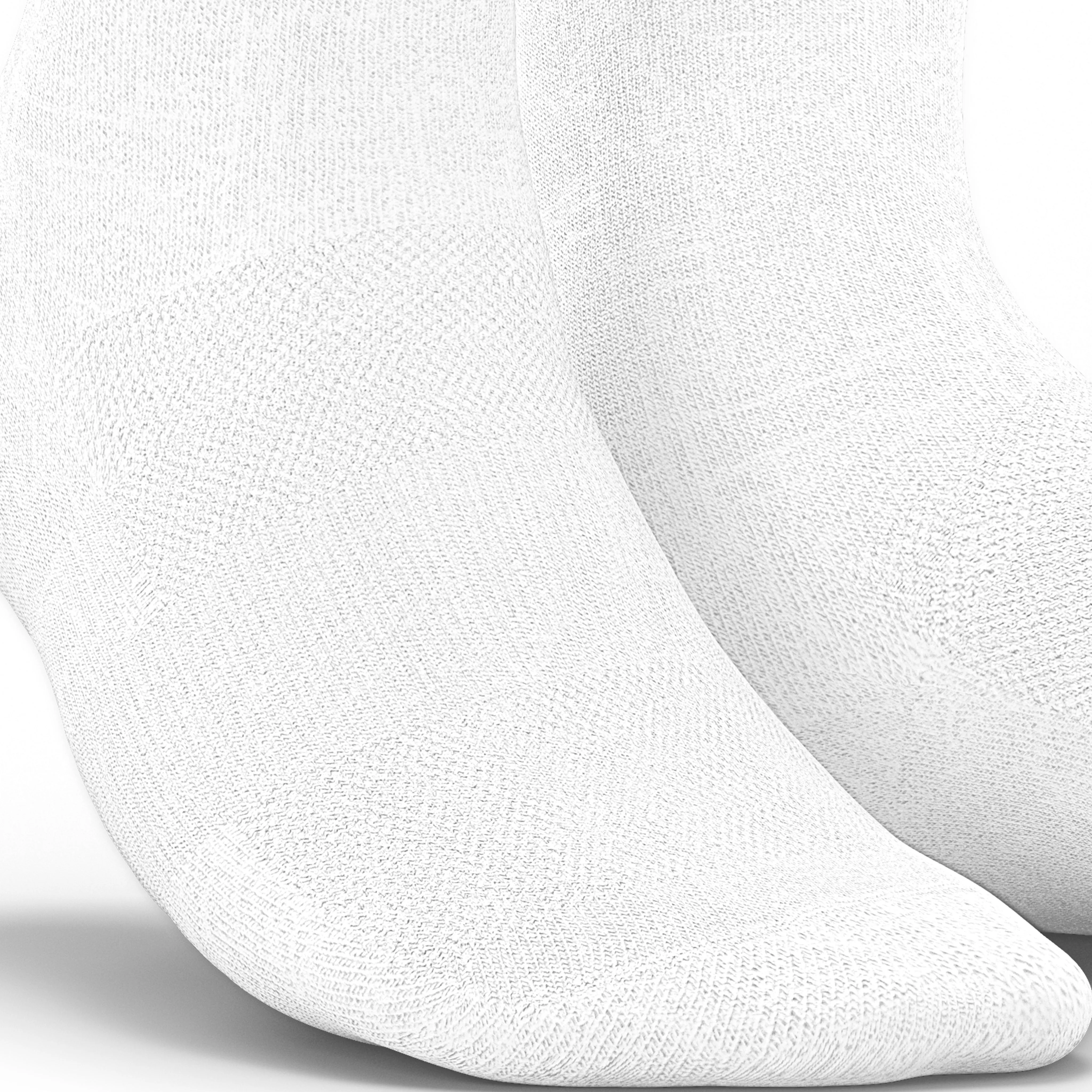 Everyday Essentials White Crew Socks - Unisex