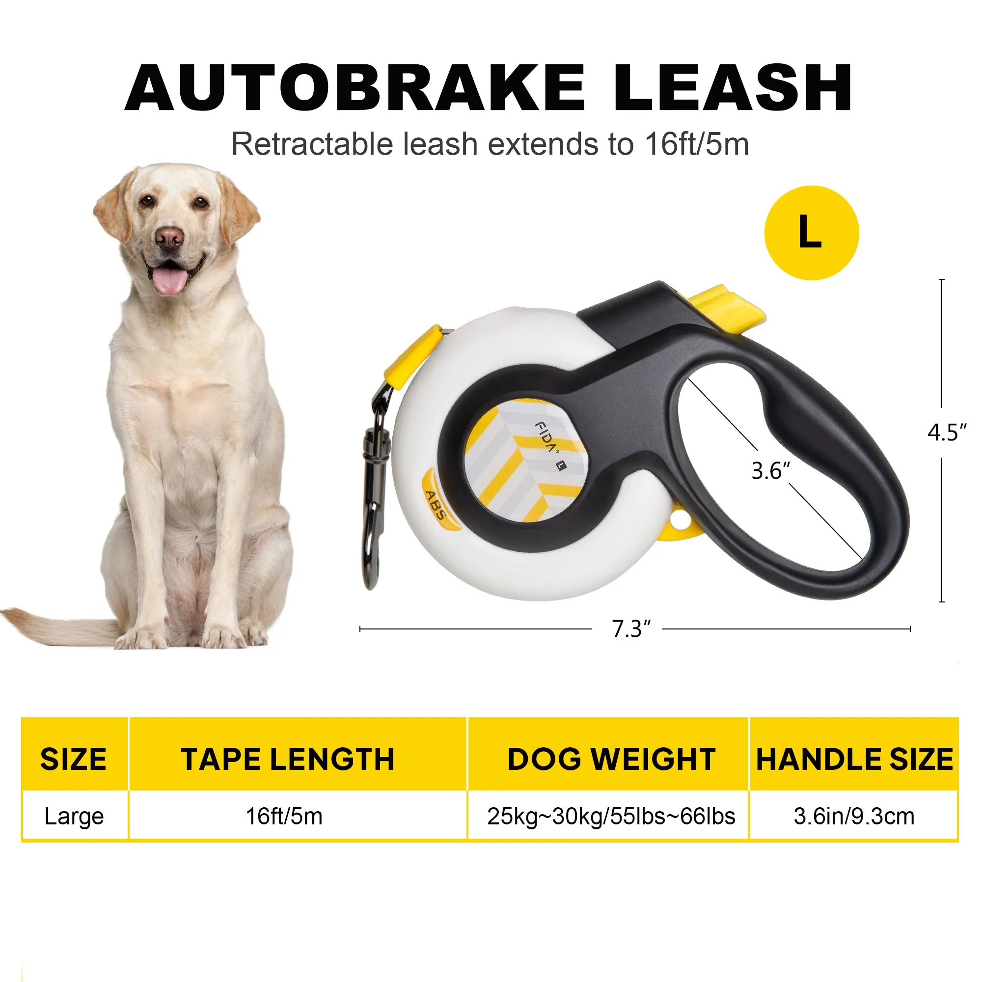 FIDA AutoBrake Leash