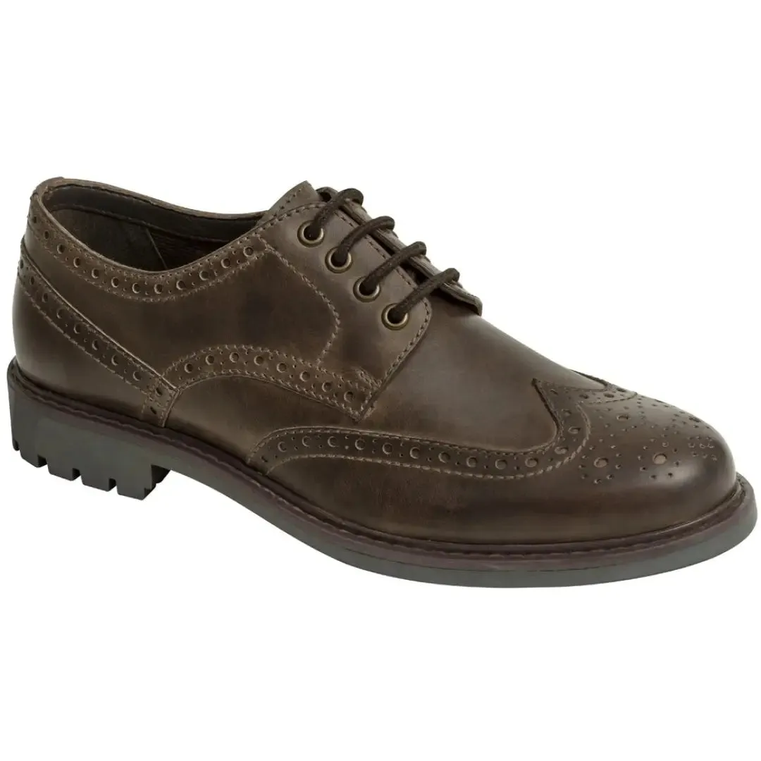 Hoggs Of Fife Inverurie Country Brogue Shoes