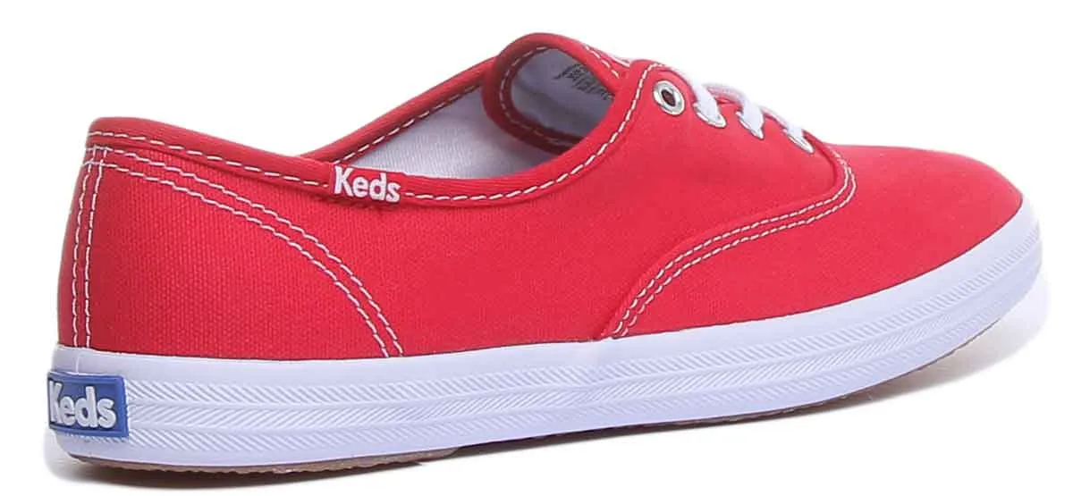 Keds Champion In Red White