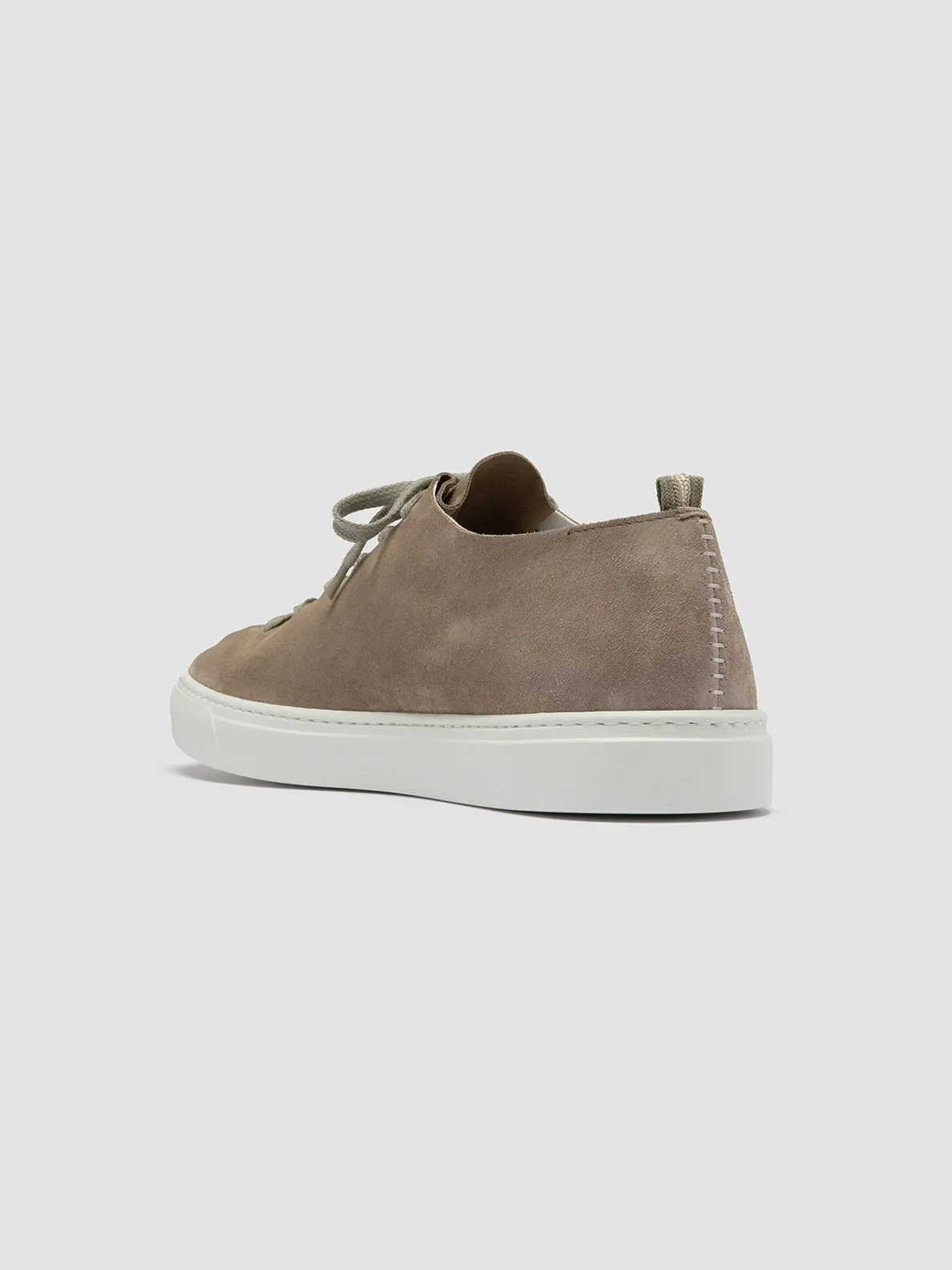 LEGGERA 001 - Taupe Suede Low Top Sneakers