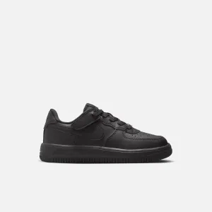 Nike Kids' Air Force 1 Low Easyon Black (PS)