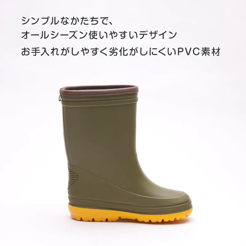 Outdoor R400 長靴 レインブーツ レインシューズ 14cm～19cm アサヒシューズ 日本製 雨 梅雨 キッズ ジュニア 子供 こども ユニセックス 男女兼用 小学生 中学生 高校生 (取寄せ)