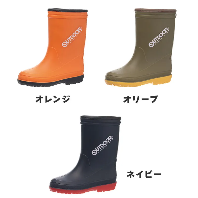 Outdoor R400 長靴 レインブーツ レインシューズ 14cm～19cm アサヒシューズ 日本製 雨 梅雨 キッズ ジュニア 子供 こども ユニセックス 男女兼用 小学生 中学生 高校生 (取寄せ)