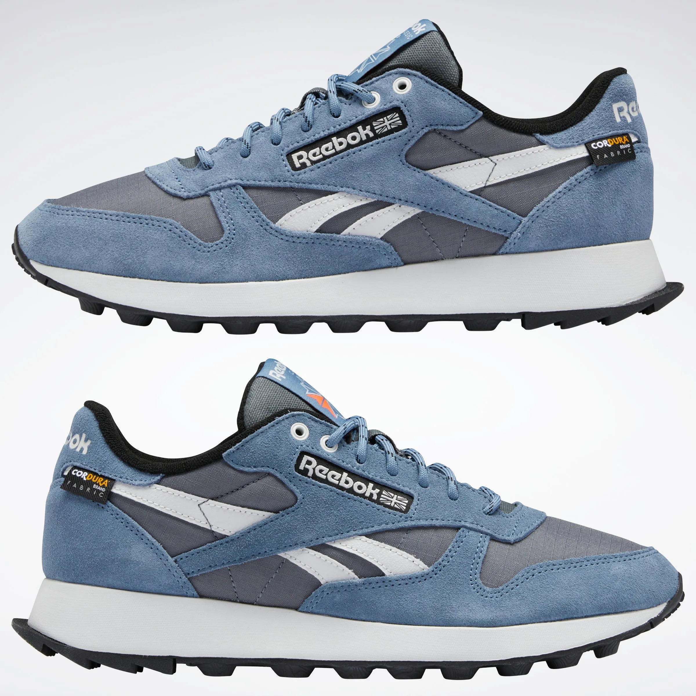 Reebok Footwear Men Classic Leather Shoes Cdgry6/Blusla/Cblack