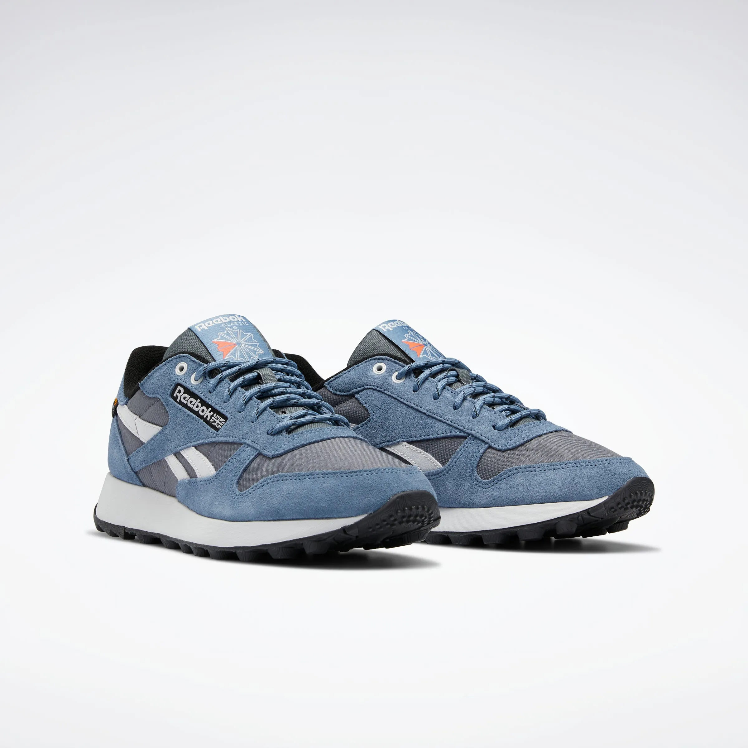 Reebok Footwear Men Classic Leather Shoes Cdgry6/Blusla/Cblack