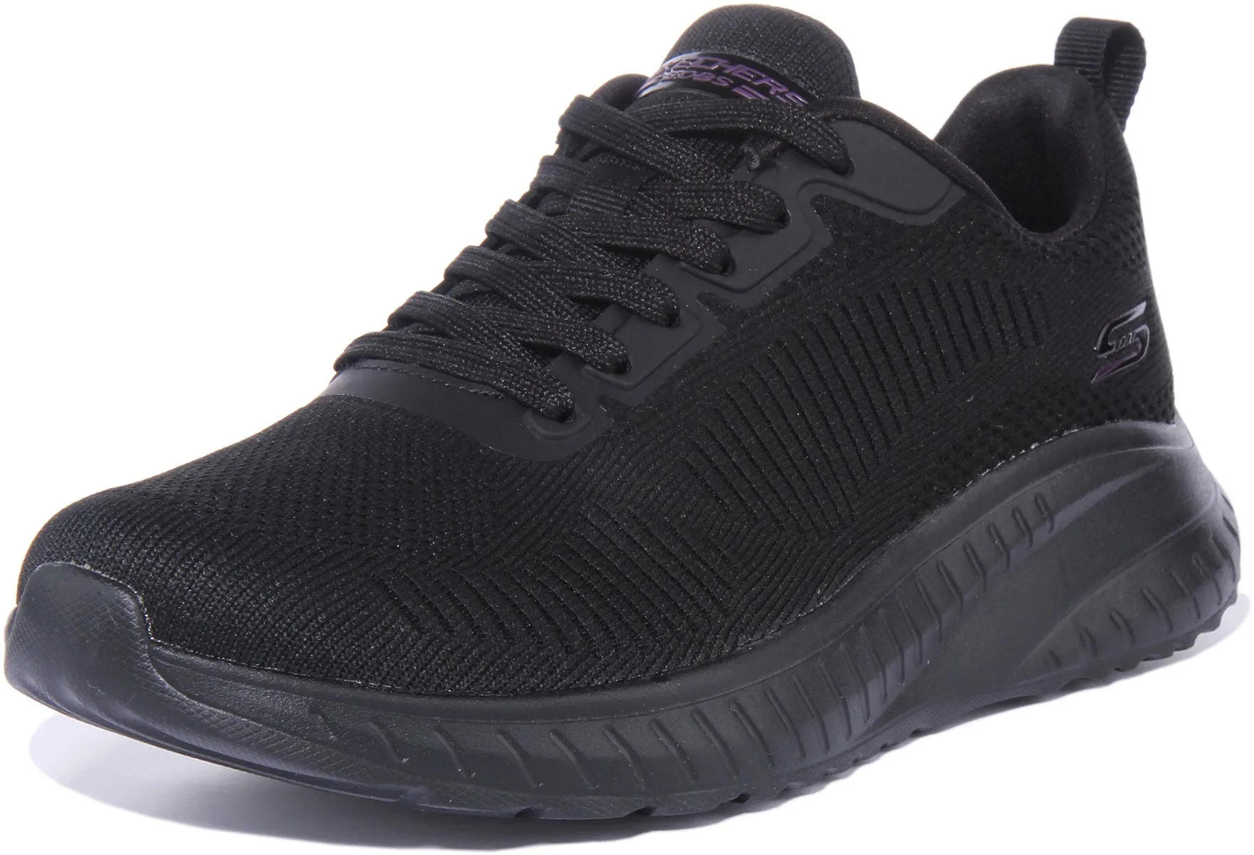 Skechers Bobs Squad In Black For Women