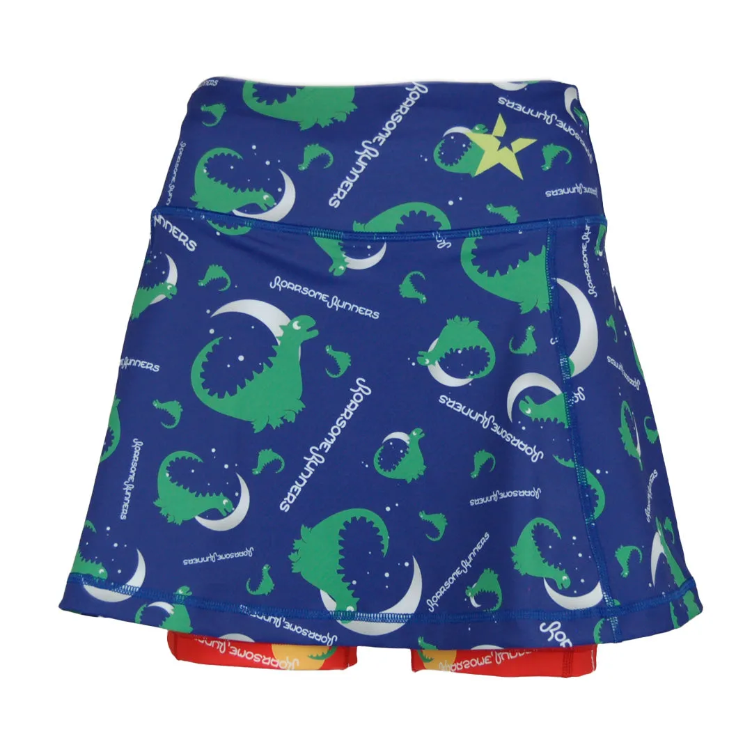 Skort | Be Roarsome Blue