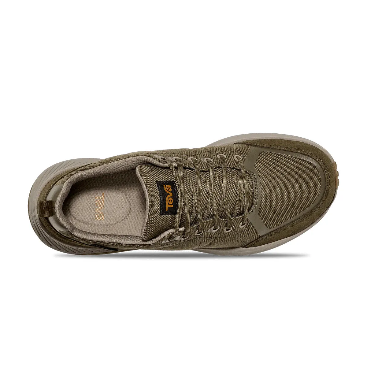 TEVA ELLWOOD LACE OXFORD DARK OLIVE - MENS