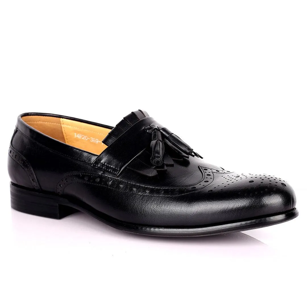 Tford Formal Comfort Black Men's Fringe Shoes