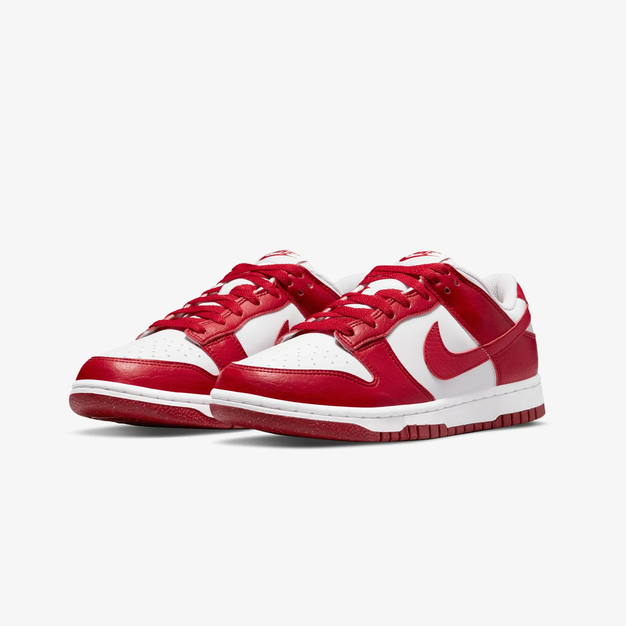 WMN'S DUNK LOW NEXT NATURE 'WHITE/GYM RED'